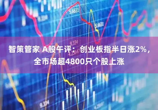 智策管家 A股午评：创业板指半日涨2%，全市场超4800只个股上涨